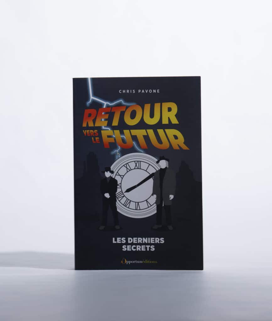 Retour vers le futur les derniers secrets de Chris Pavone. Editions de l'Opportun. Photo : Philippe Lim