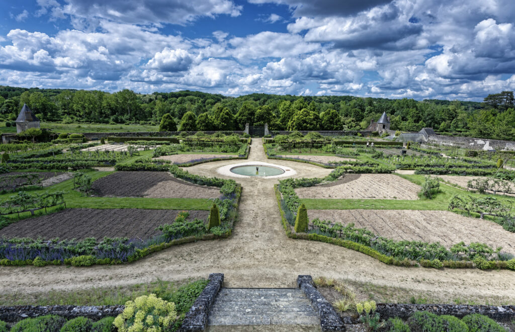 Potager conservatoire. Château de Valmer vins et jardins. Photo : Philippe Lim