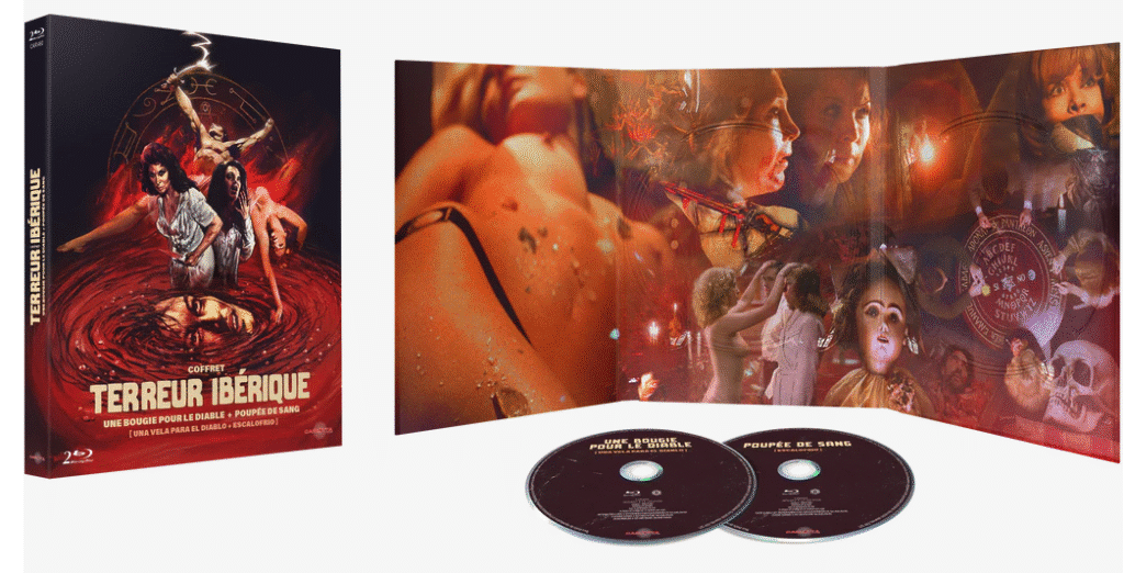 Coffret Terreur ibérique proposé par Carlotta Films