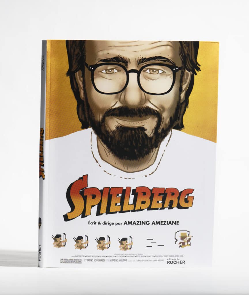 Spielberg écrit et dirigé par Amazing Ameziane. Editions du Rocher. Photo : Philippe Lim