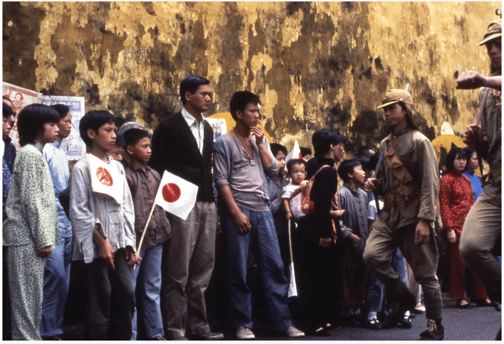 Fai (Chow Yun-fat) et  Kang (Alex Man). Hong Kong 1941 de Po-chih Leong. Blu-ray proposé par Carlotta Fims