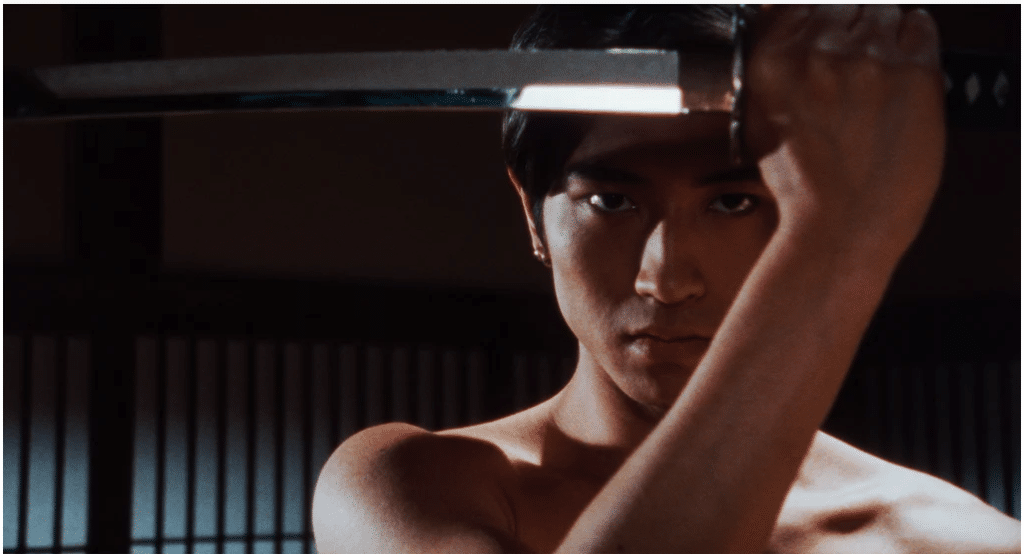 Riki Fudoh (Shōsuke Tanihara) Graine de yakuza de Takashi Miike. Blu-ray proposé par Carlotta Films