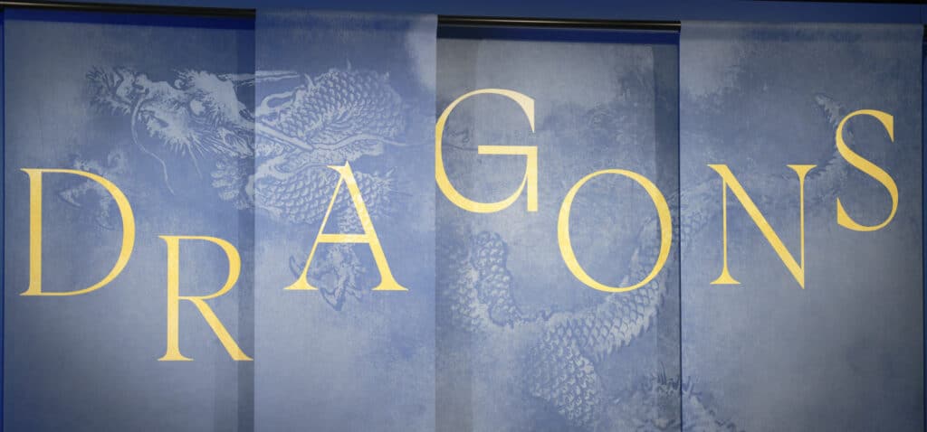 Dragons. Exposition temporaire au Musée du Quai Branly. Photo : Philippe Lim