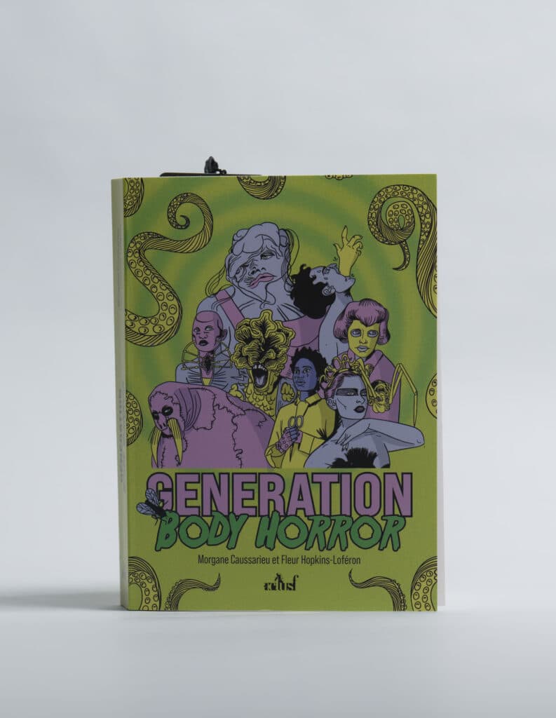 Génération Body Horror de Morgane Caussarieu et Fleur Hopkins-Loféron. Éditions ActuSF. Photo : Philippe Lim