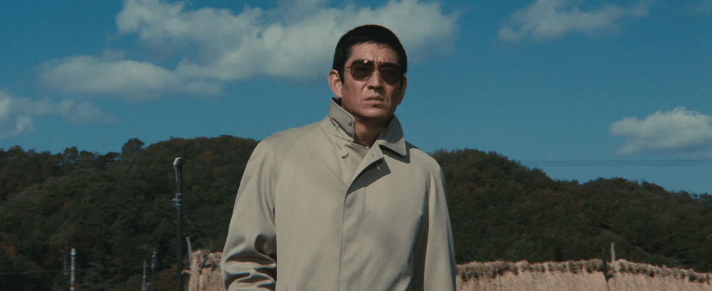 Fuyuto Morioka ( Ken Takakura). Chasse à l'homme : la rivière de la rage de Junya Sato. Coffret la Trilogie de la traque. Carlotta Films
