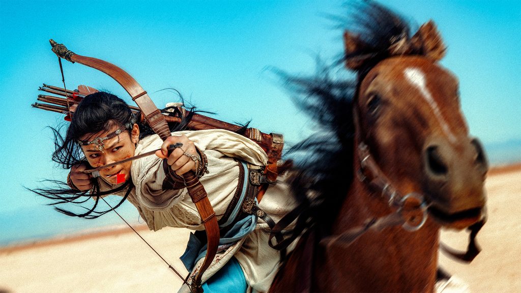 A Yu Ya (Lijun Chen) Le Sabre des gardiens de Yuen Woo-ping. Carlotta Films